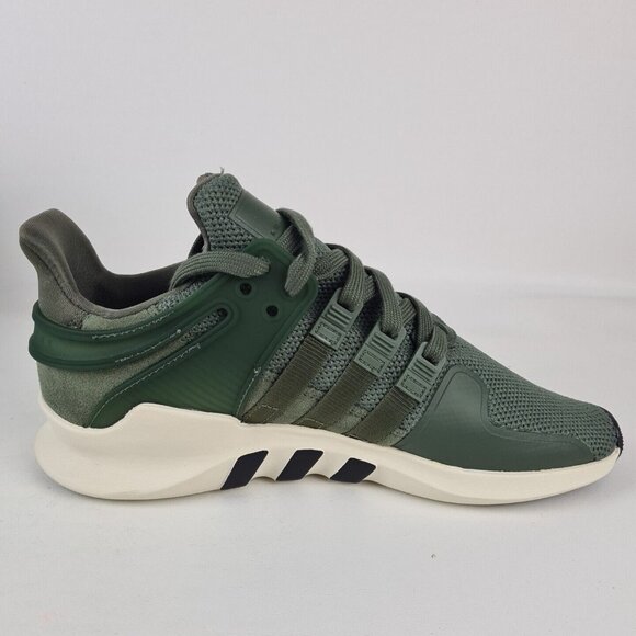Adidas EQT Support ADV Originals Womens Green Running Sneakers - Picture 3 of 13